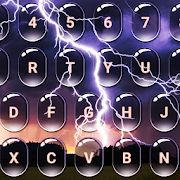 Lightning Storm Animated Keyboard