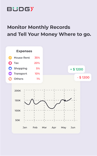 Budgy:Daily Budget Planner app 5