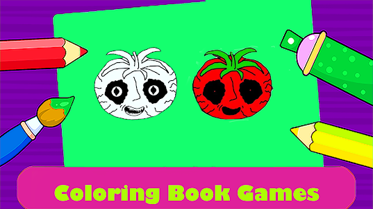 Mr Tomatos : Coloring Book
