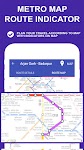 screenshot of Delhi Metro Route Map And Fare