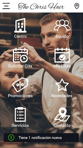 Android application The Chris Hair screenshort