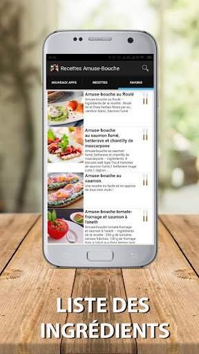 Recettes Amuse Bouche Screen 3