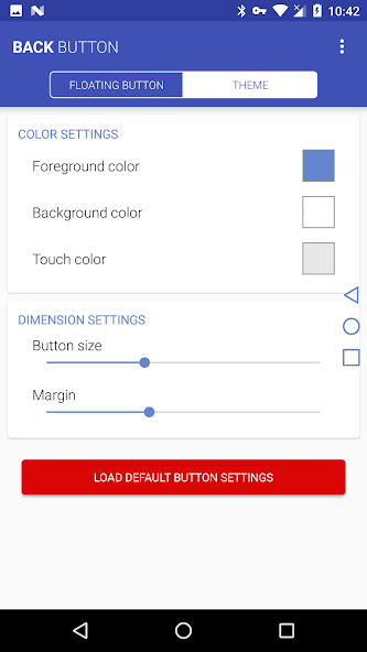 Back Button banner