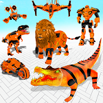 Cover Image of Download Robot Game Transform Crocodile  APK