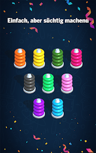 Hoop Sort Puzzle: Color Ring Screenshot