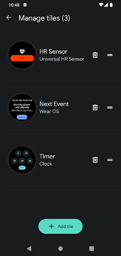 Android application Universal Heart Rate Sensor screenshort