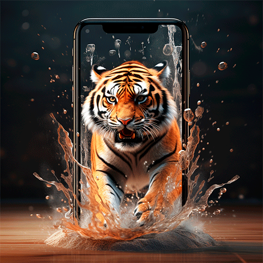 3d, 4k, live phone wallpapers 8.0 Icon