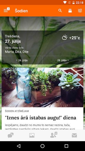 Screenshot of Draugiem