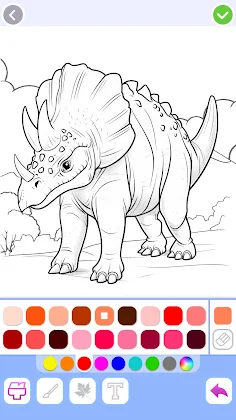 Dino Coloring: Dinosaur games - Screenshot 1