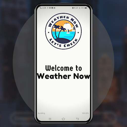 Android application Weather Now screenshort