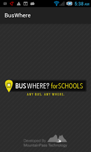 BusWhere for Schools