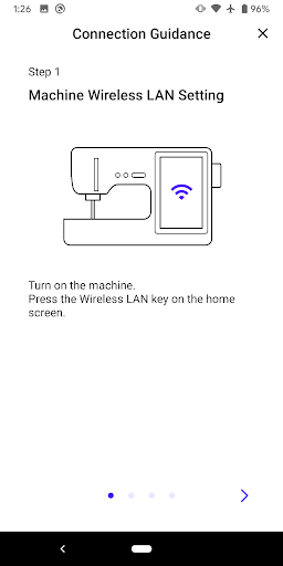 Screenshot of Brother My Stitch Monitor