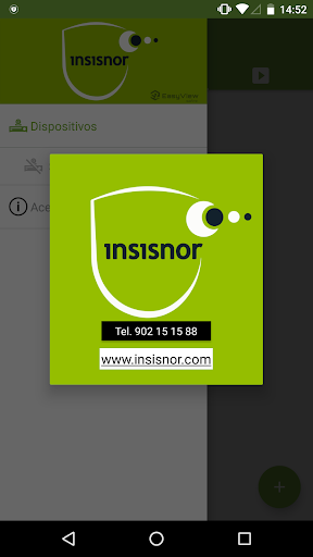 Android application Insisnor EasyView screenshort
