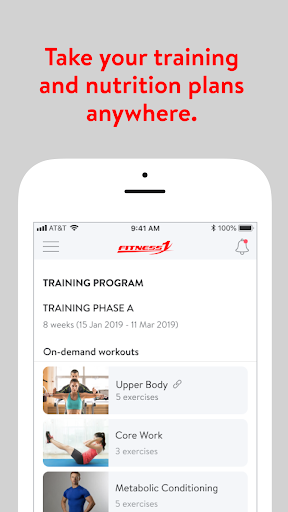 Fitness1 Ignite Screen 3