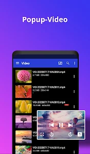 Video Player alle Formate