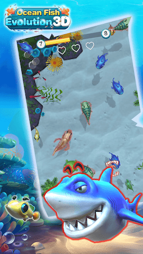 Ocean Fish Evolution 3D  screenshots 1