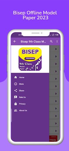 Bisep 9th Model Paper 2023 Screen 2