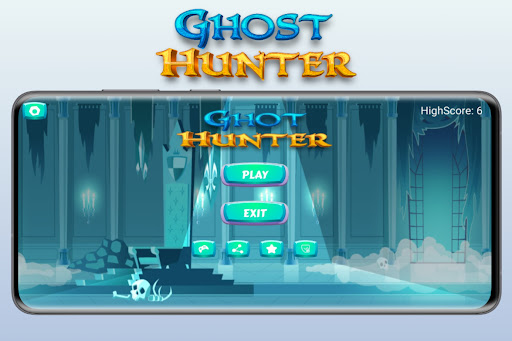 Android application Ghost Hunter screenshort