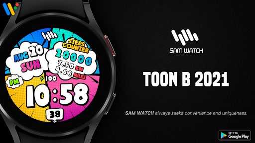 Android application SamWatch Toon B 2021 screenshort