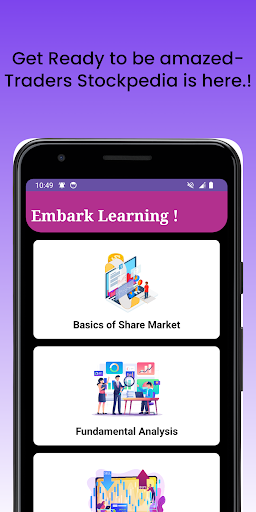 Android application Trader's Stockpedia - ProLearn screenshort