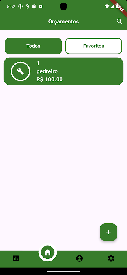 #2. Orçamento (Android) Göre: FSOFT Sistemas