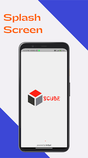 Android application Scube Delivery screenshort
