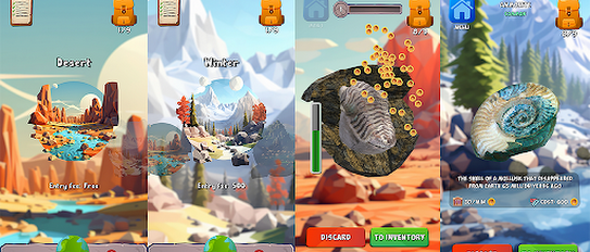 Dino & Fossil Hunter Tap Idle