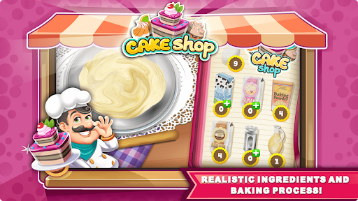 Cake Shop Bakery Chef Story Screen 2