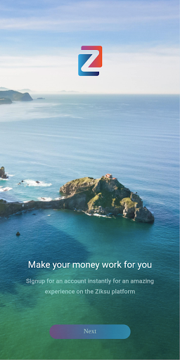 Android application Ziksu – Instant Payments screenshort