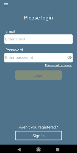 Android application Seitron Smart screenshort