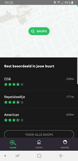 Weeview: Dutch Cannabis app Screen 2