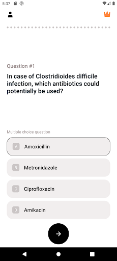 Antibiotics & Bacteria Quizzes Screen 2
