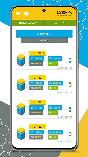 Mobile Apiary Screen 3