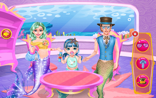 Mermaid Family - Shopping Mall
