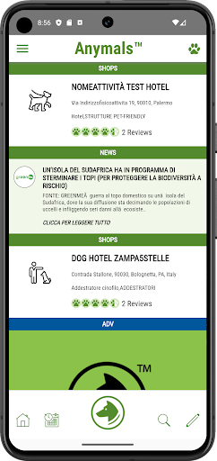 Android application Anymals screenshort
