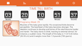 screenshot of WomanLog Pregnancy Pro