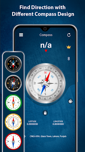 Screenshot of Compass - Direction Finder