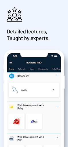 Screenshot of Learn Backend Coding [PRO]
