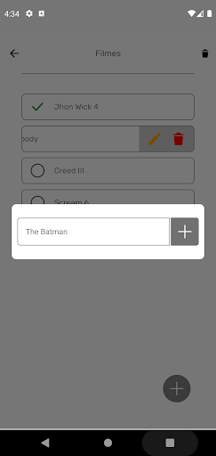 Todo List Simples Screen 3