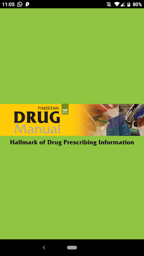Android application Pakistan Drug Manual screenshort