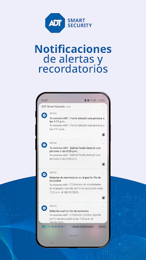 Android application ADT Smart Security screenshort