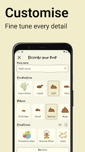 Poopie - Social Poop Tracker Screen 2