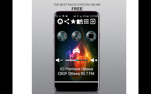 Android application ICI Premiere Ottawa CBOF Ottaw screenshort