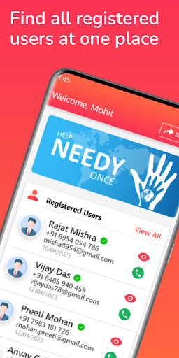 Android application Bharat Vikas Parishad - A NGO screenshort