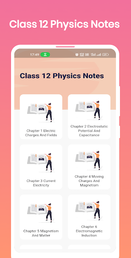 Android application Class 12 Physics Notes screenshort