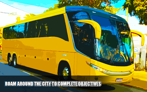 Android application Bus Simulator Games screenshort