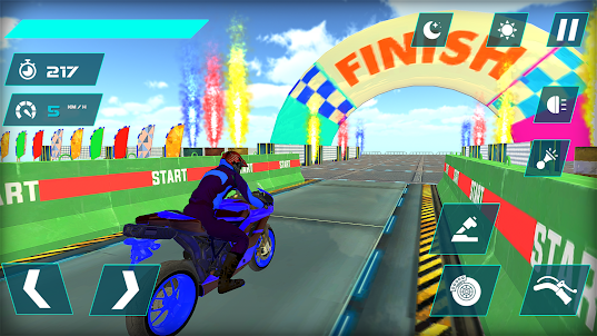 Bike Stunt City Driving  Game
