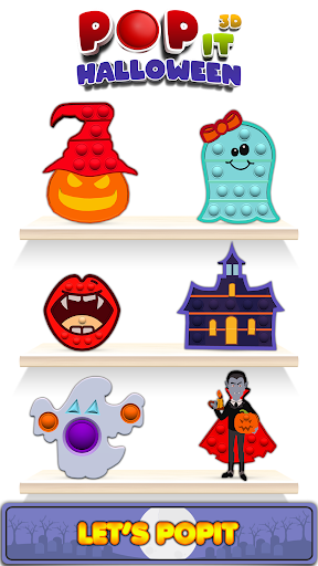 Android application Pop It Halloween 3D Satisfying screenshort