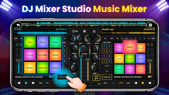 DJ-Mixer-Studio - DJ-Musikmix