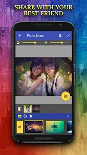 Photo Mixer: blend photos